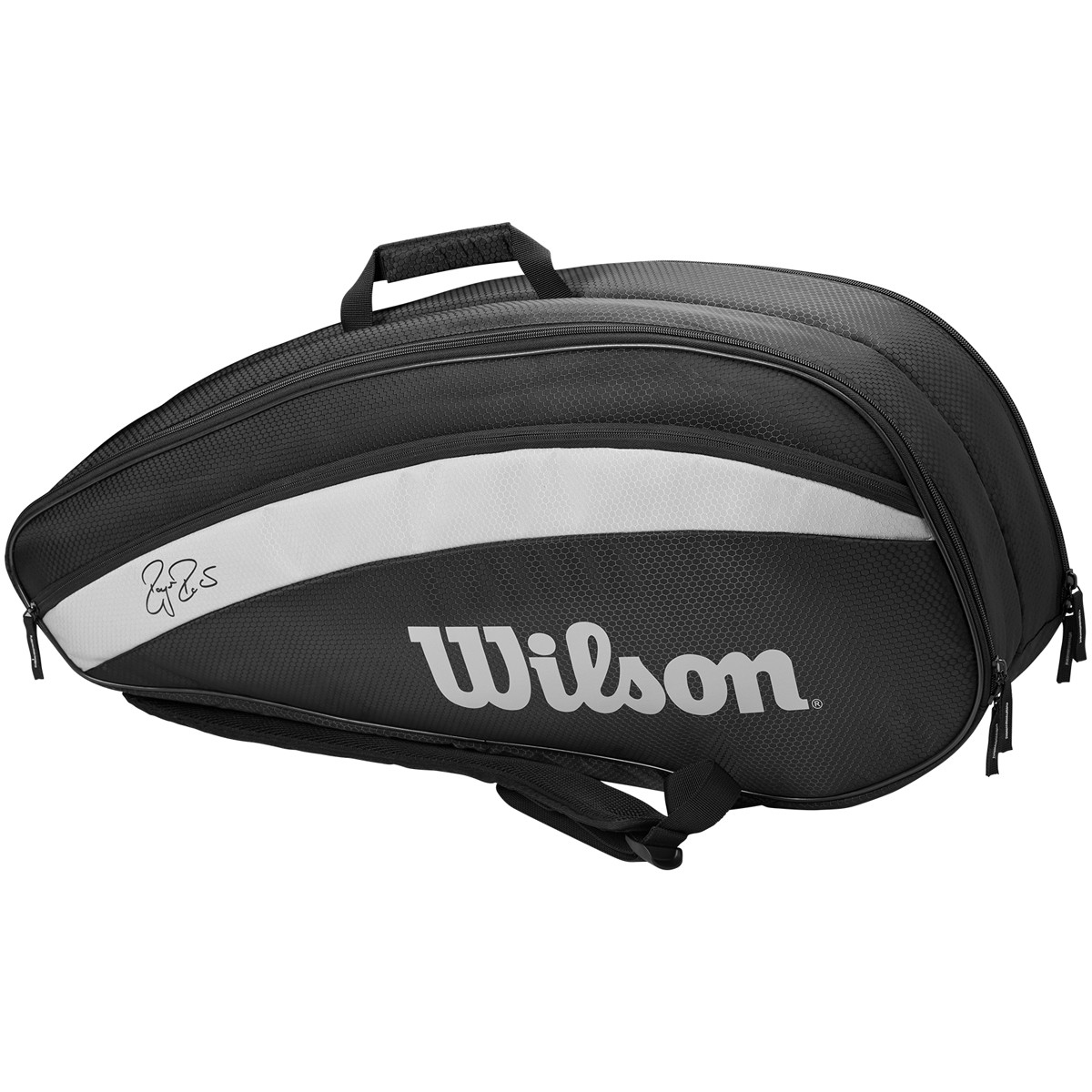 Wilson Roger Federer Team 6 Pk Bag - black
