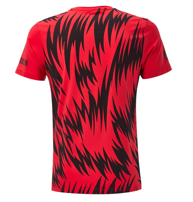 Hydrogen Thunder Tech Tee Kids - red
