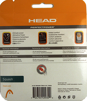 Head Perfect Power (10 m) - white 