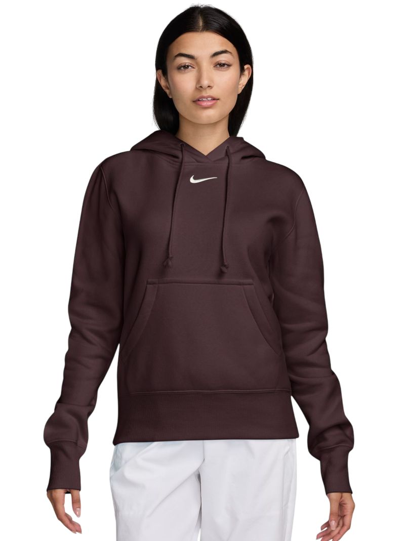 Nike Sportwear Phoenix Fleece - burgundy crush/sail