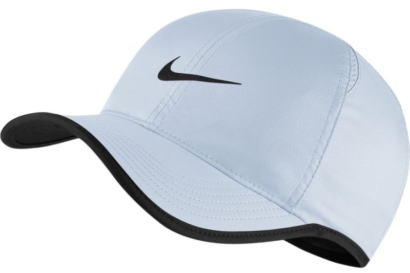 Nike U Aerobill Feather Light Cap - half blue/black