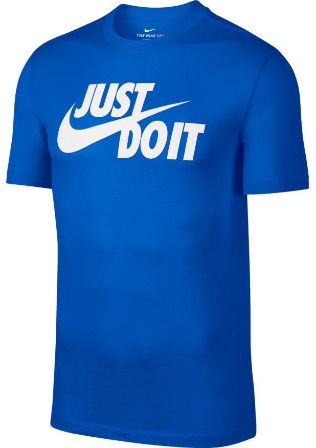 Nike NSW Tee Just Do It Swoosh M - game royal/white Nike NSW Tee Just Do It Swoosh M - game royal/white