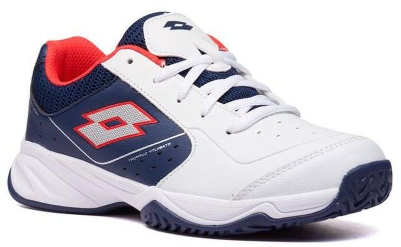Lotto Space 600 II All Round Junior - all white/silver mettalic