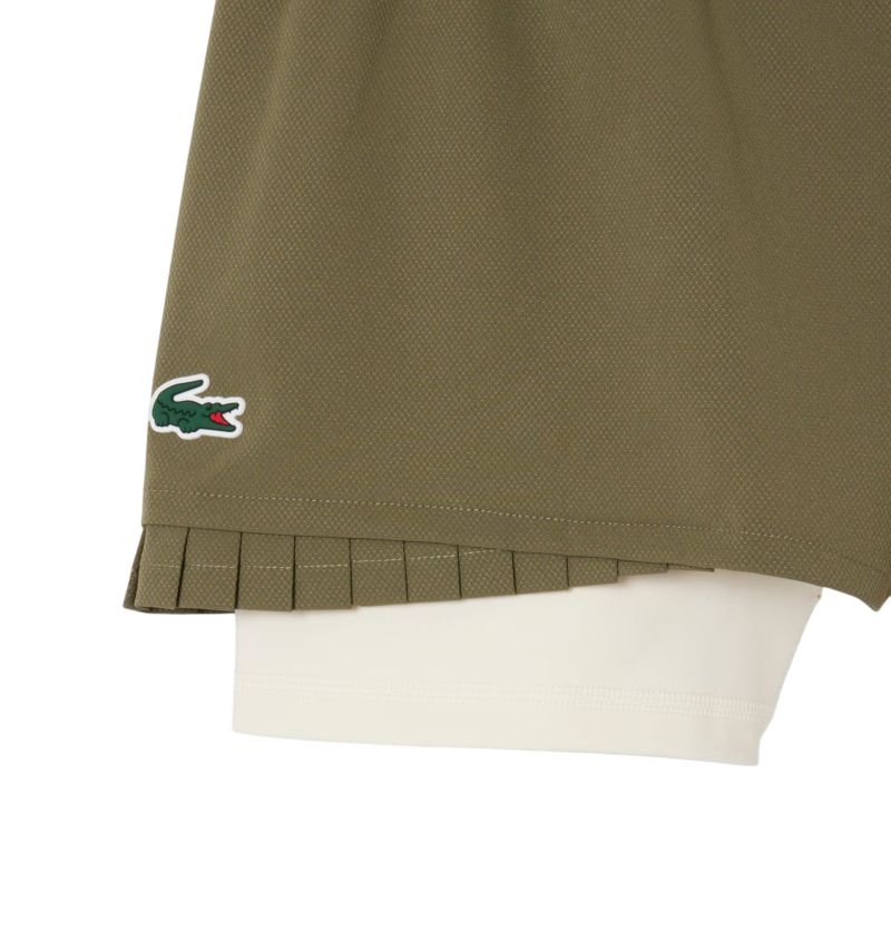 Lacoste Ultra Dry Lined - khaki green/white Lacoste Ultra Dry Lined - khaki green/white