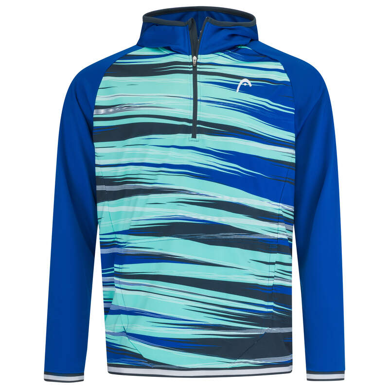 Head Topspin Hoodie - royal/print vision