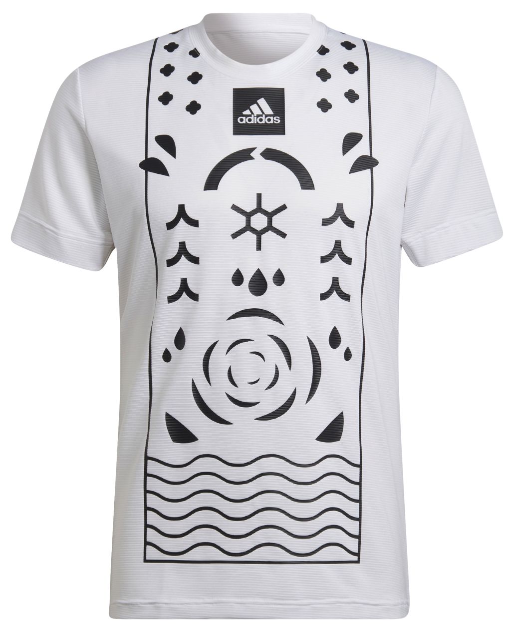 Adidas Paris Freelift Tee - white/black