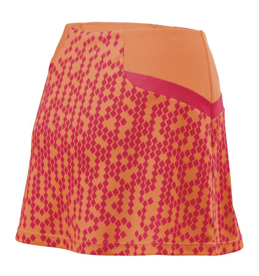  Wilson Solana Pixel 12,5" Skirt - coral print