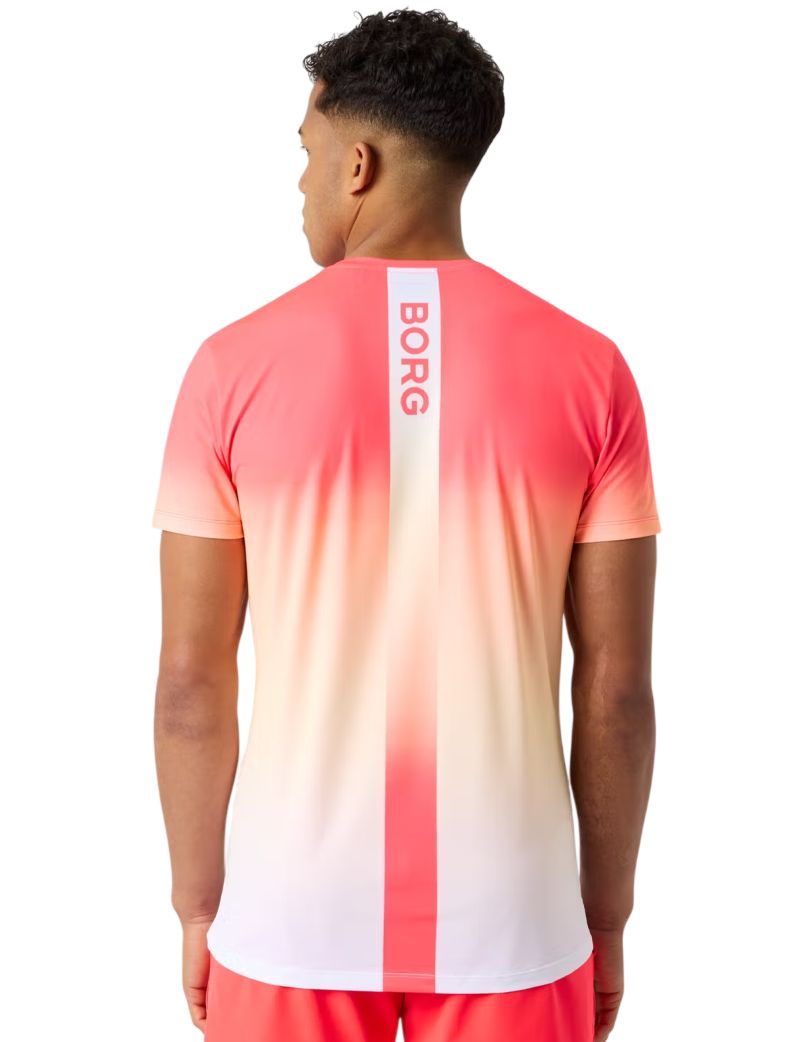 Björn Borg Ace Printed - sun orange/fading Björn Borg Ace Printed - sun orange/fading