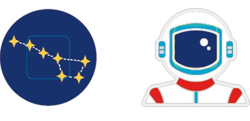 Gamma String Things 2P - milkyway/spaceman