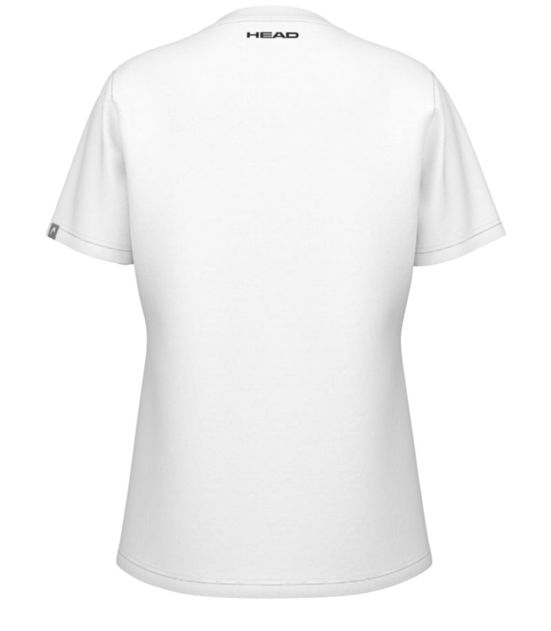 HeadRainbowTshirtWomanWhite Head Rainbow