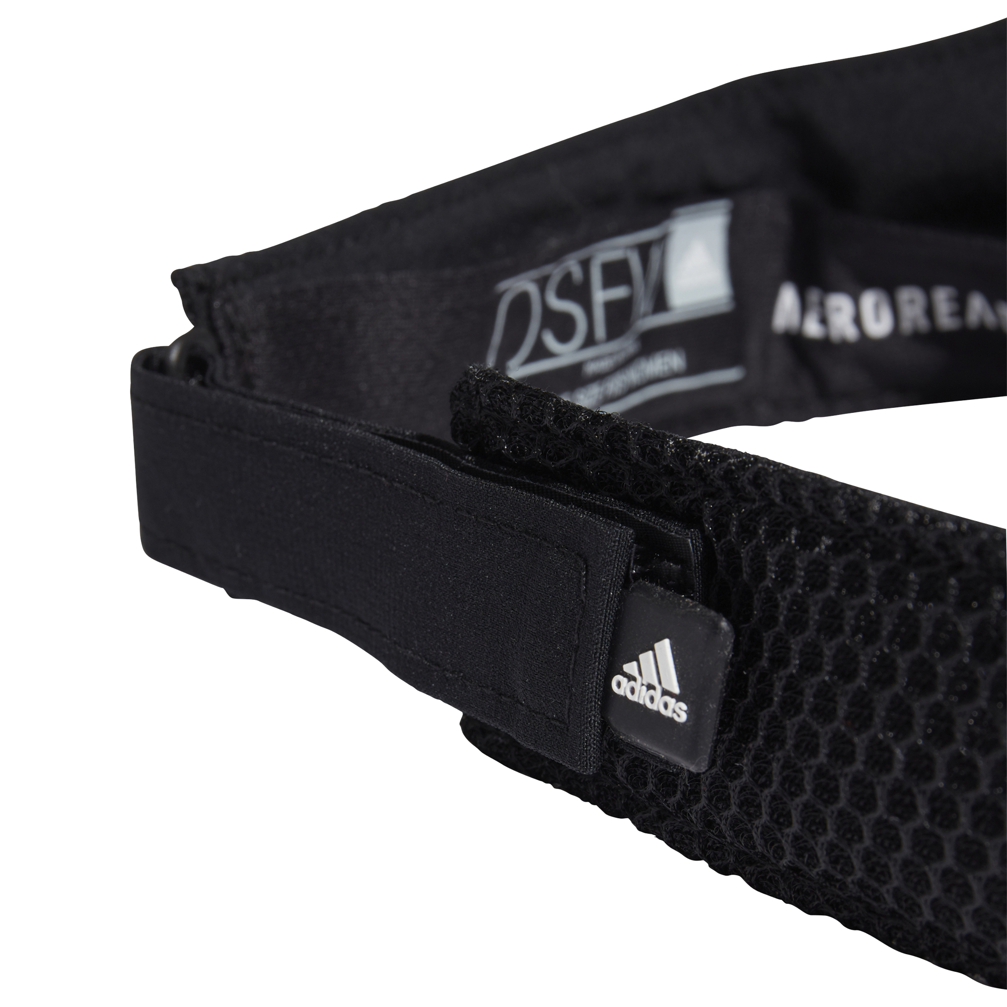 adidas-aeroready-visor-black-black-white-4 Adidas Aeroready Visor - black/black/white