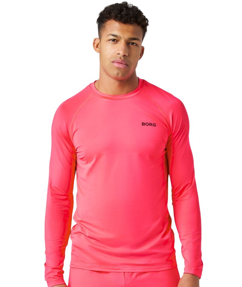 Björn Borg Performance Long Sleeve Brushed - diva pink