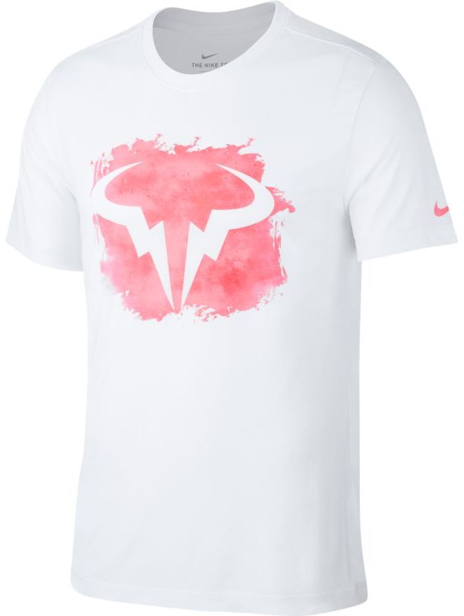 Nike Court Rafa DB Tee - white/digital pink