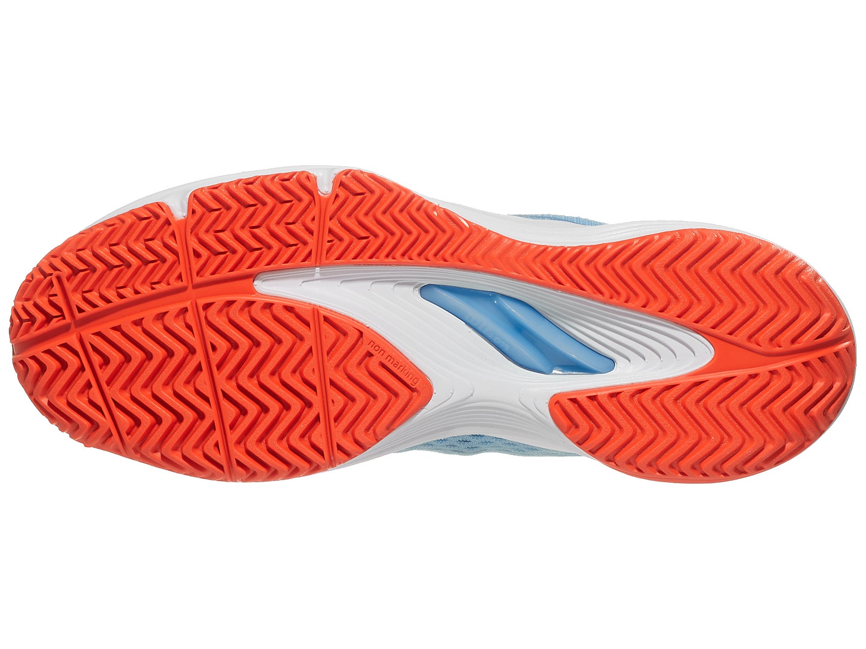 Wilson Kaos 3.0 Junior - bonnie blue/white/tangerine tango