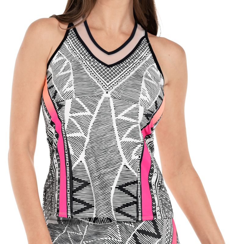 Lucky in Love Santa FE Glow Tank - midnight