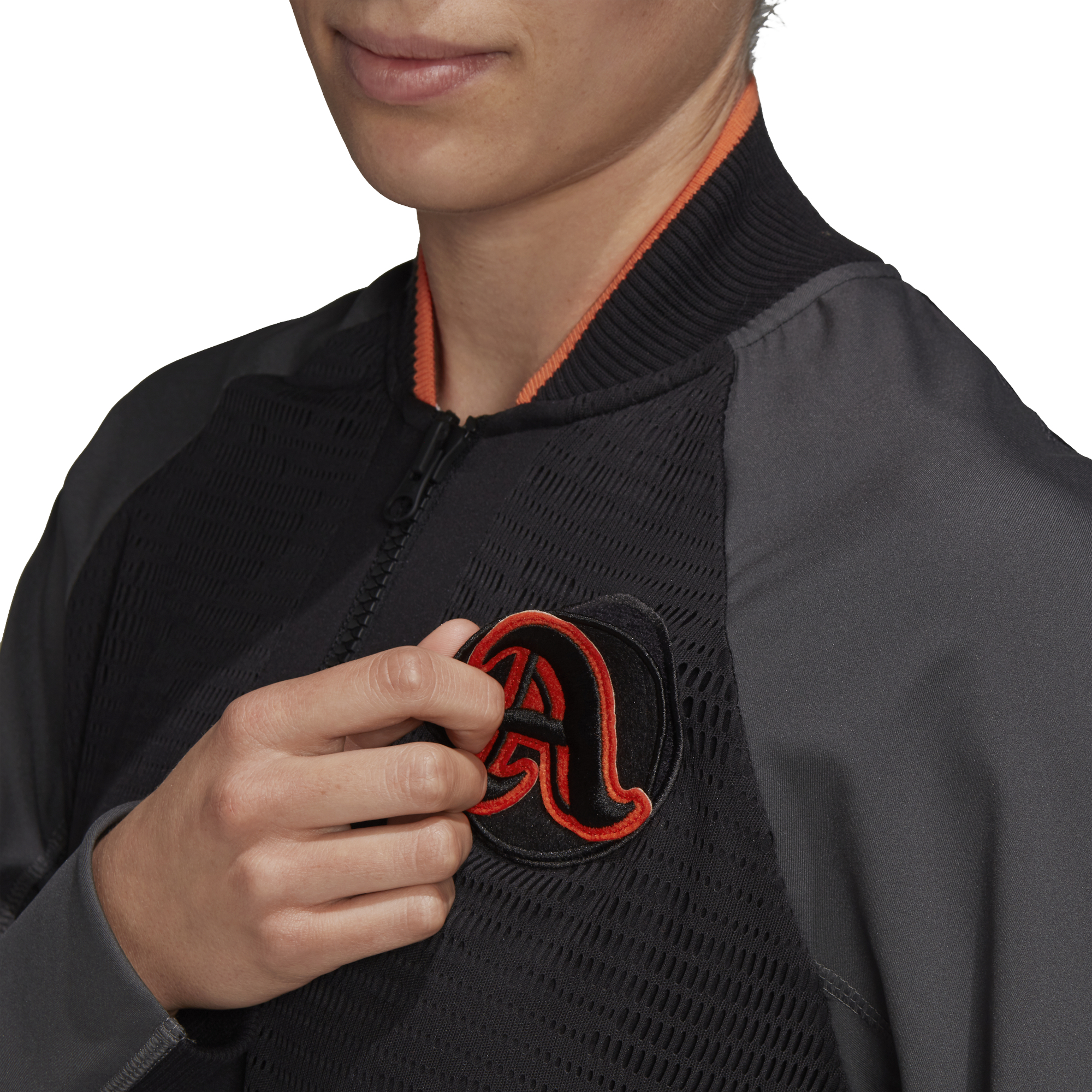 adidas-vrct-primeblue-jacket-women-grey-six-black-4 Adidas VRCT Primeblue Jacket Women - grey six/black