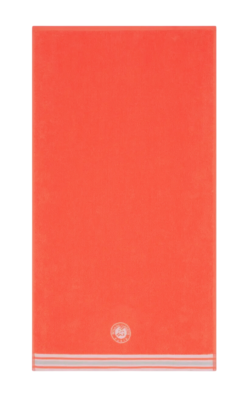 Roland Garros Sporty Chic Towel Kit - coral