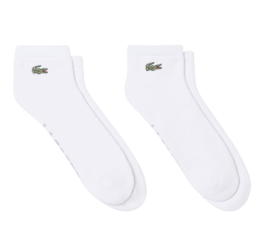 Skarpety Lacoste Low Sport 2P - white