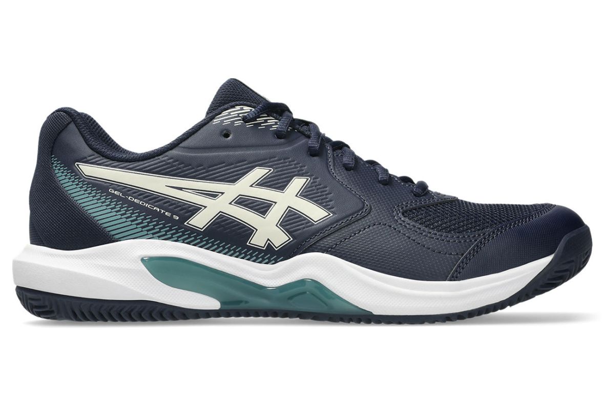 Męskie buty tenisowe Asics Gel-Dedicate 9 Clay - midnight/oatmeal