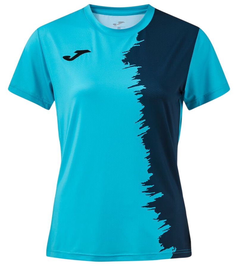 Joma Picasho Short Sleeve - fluor turquoise/dark navy