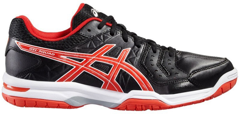 Asics Gel-Squad - black/vermilion/white