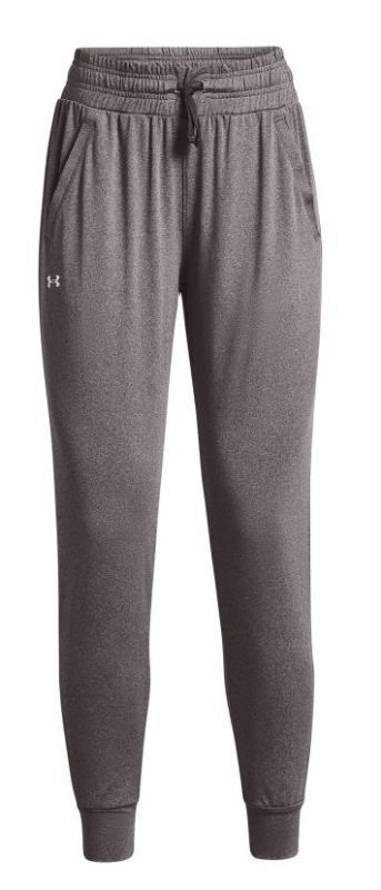 Under Armour Women's HeatGear Pants - charcoal light heather/white