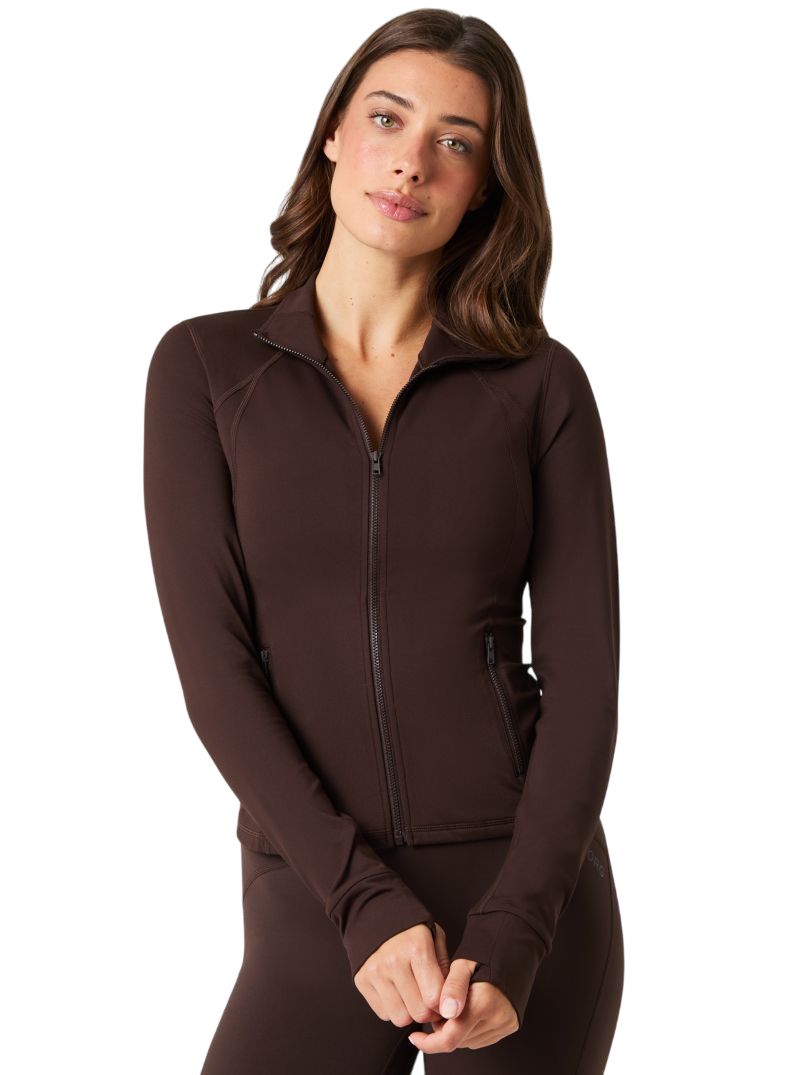 Björn Borg Soft Zip Midlayer - mole Björn Borg Soft Zip Midlayer - mole