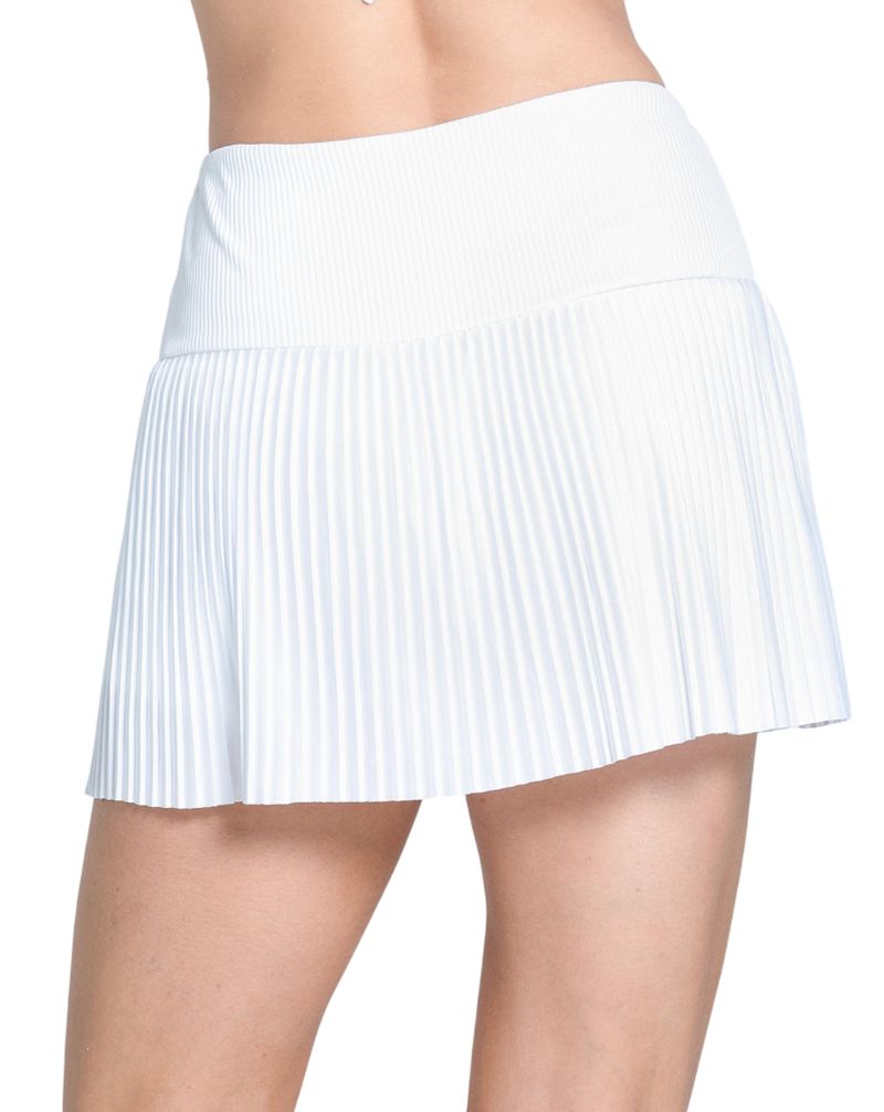 Lucky in Love Retro Revival Pleated - white 