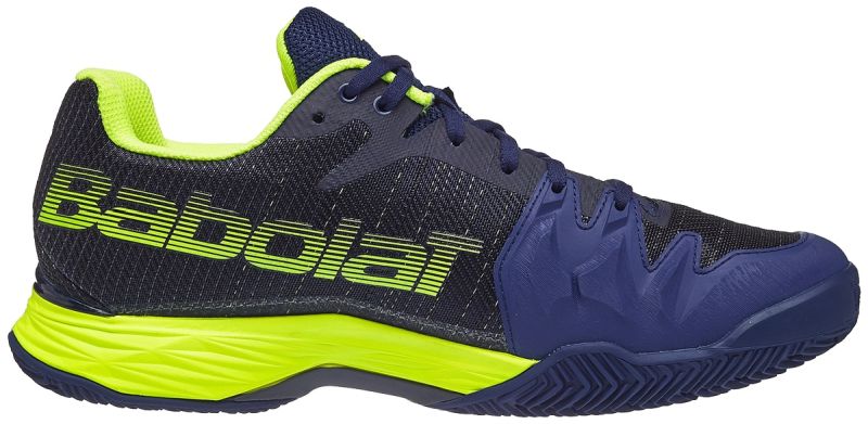 Babolat Jet Mach II Clay Men - estate blue/fluo yellow