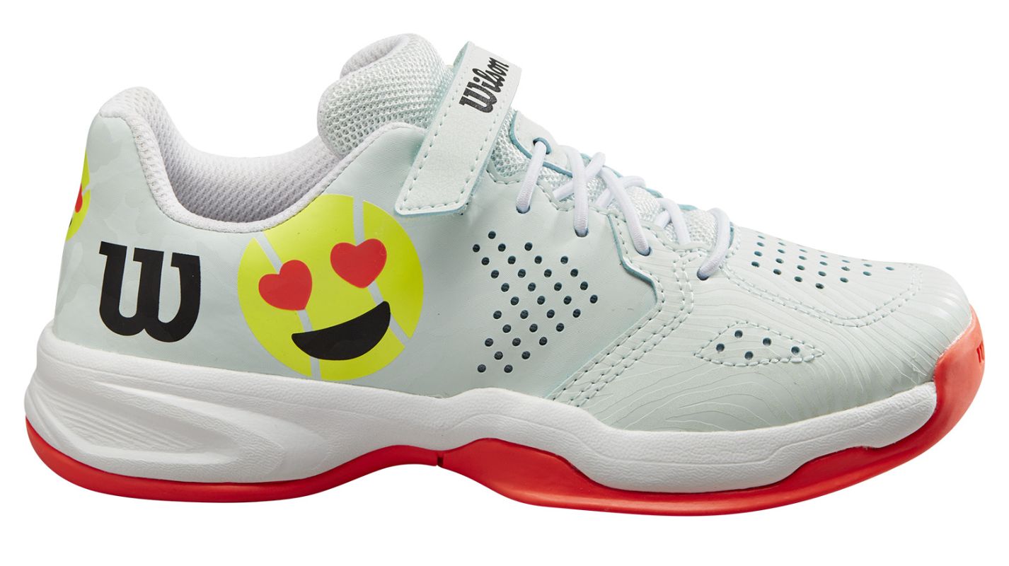 Wilson Kaos Emo K - opal blue/white/flery coral