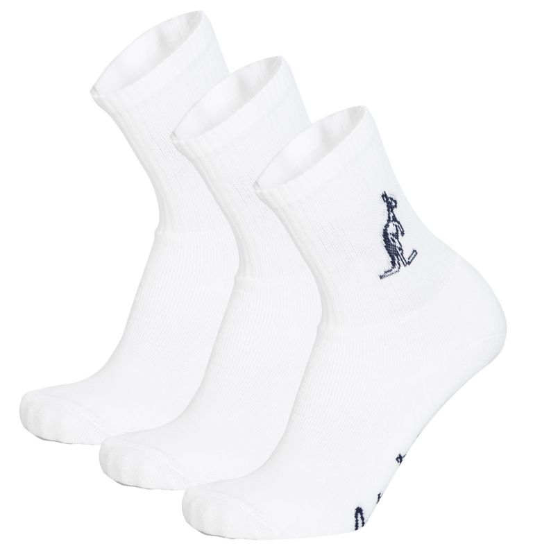 Australian Cotton Socks 3 Pairs - bianco