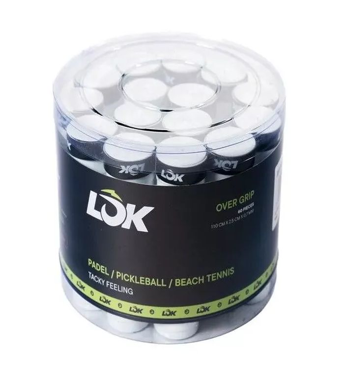 LOK Box Of Overgrips 60P - white