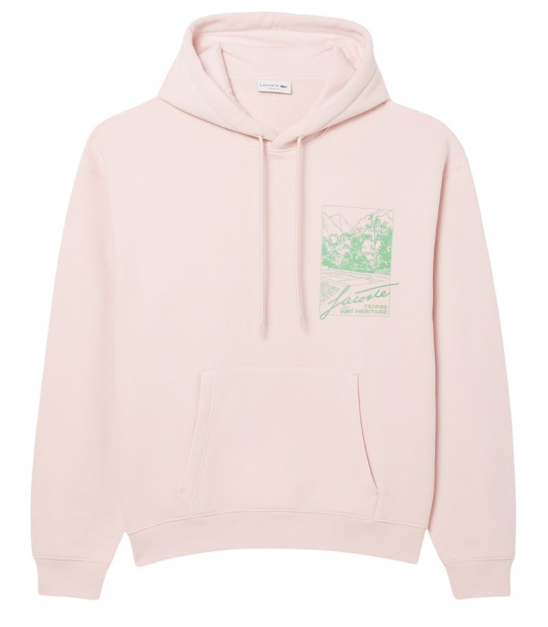 Lacoste Printed Fleece - light pink