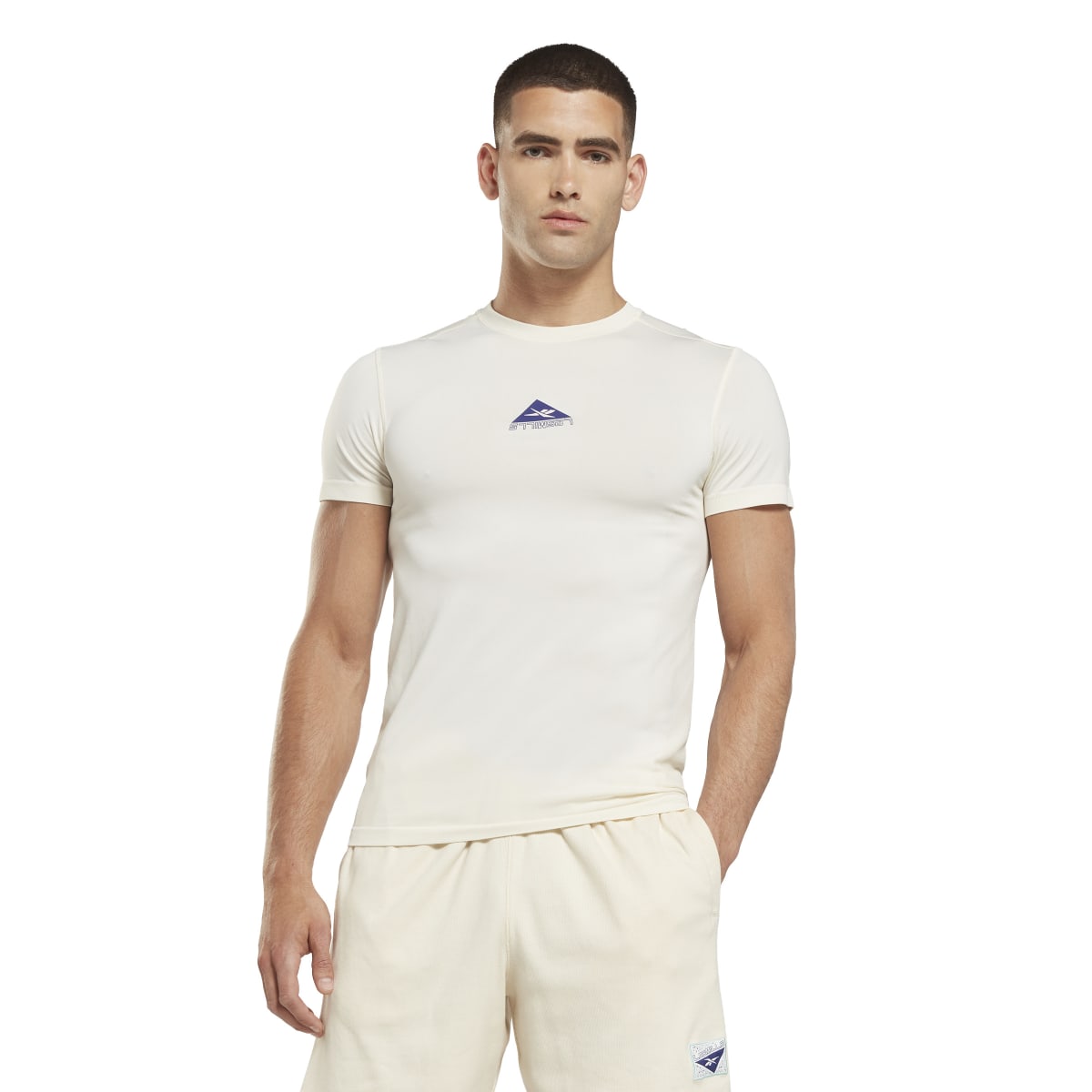 Reebok Les Mills Myoknit Tee - classic white