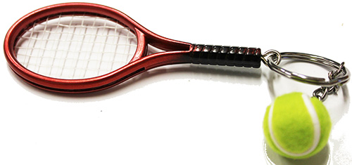 breloczek-do-kluczy-rakieta-tenisowa-red  Breloczek Do Kluczy Rakieta Tenisowa - red
