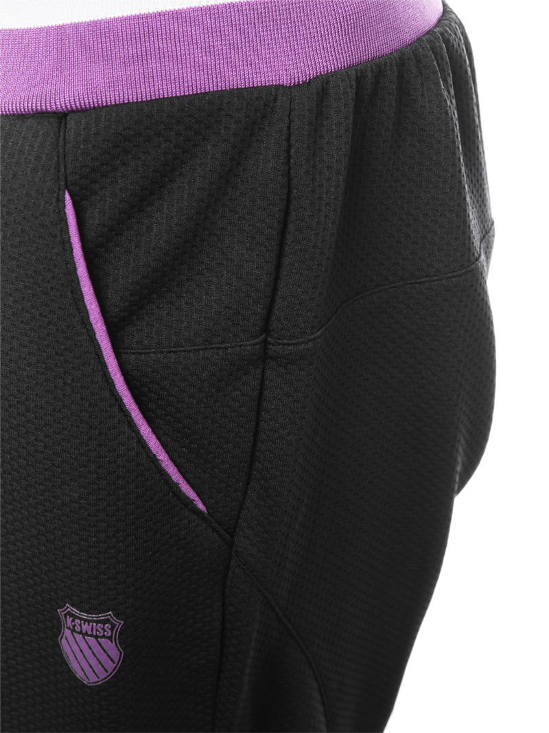 K-Swiss Combi Warm Up II Pant - black/dewberry