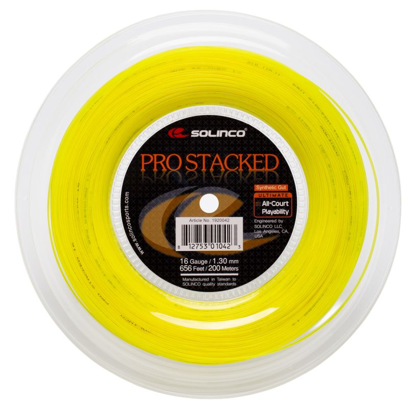 Solinco Pro Stacked (200 m) - yellow