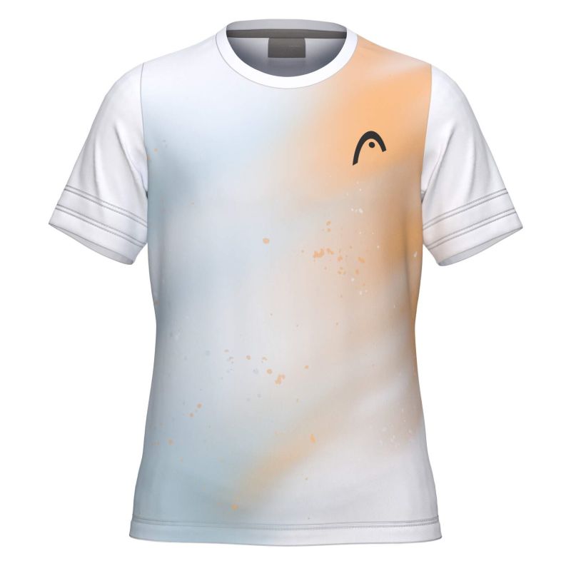 Head Girls Tie-Break II - white/tourquoise/apricot