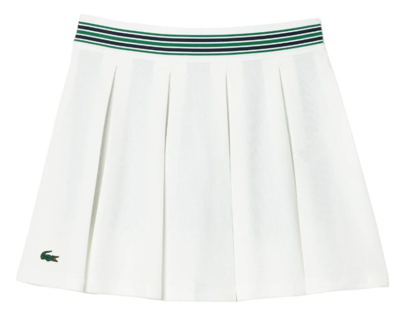Lacoste Piqué Sport Skirt with Built-In Shorts - white Lacoste Piqué Sport Skirt with Built-In Shorts - white