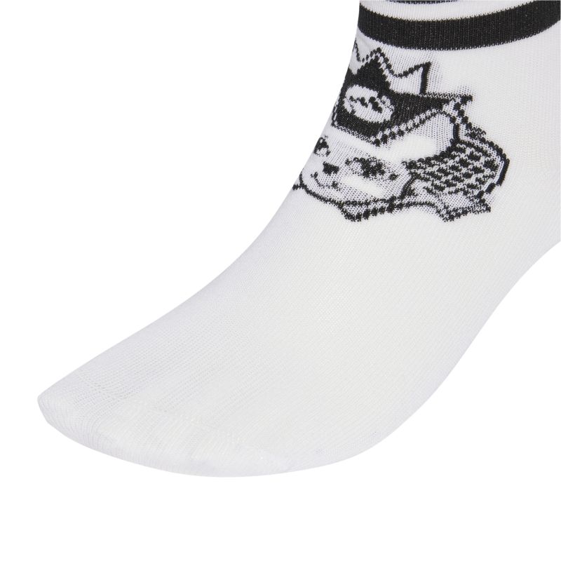 Adidas Young Animation Crew 3P - white/black/powder plum