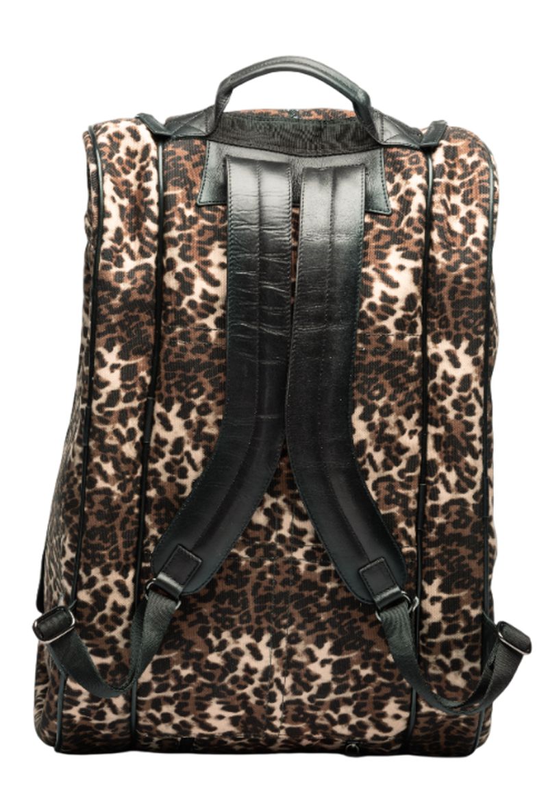 Hildebrand Padel Racket Canvas Bag - leopard