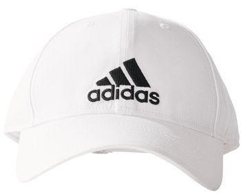 Adidas 6 Panel Classic Lightweight Metal Badge - white/white/black