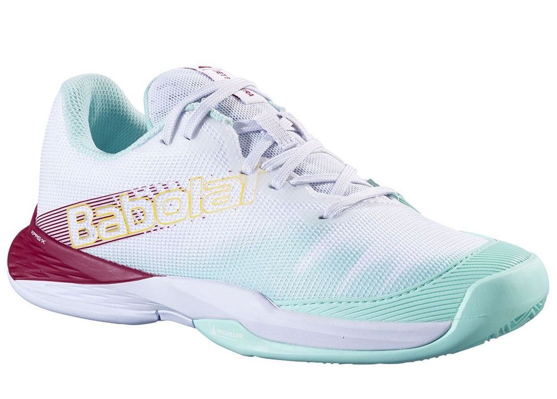 Babolat Jet Premura 2 JR - white/red dahlia