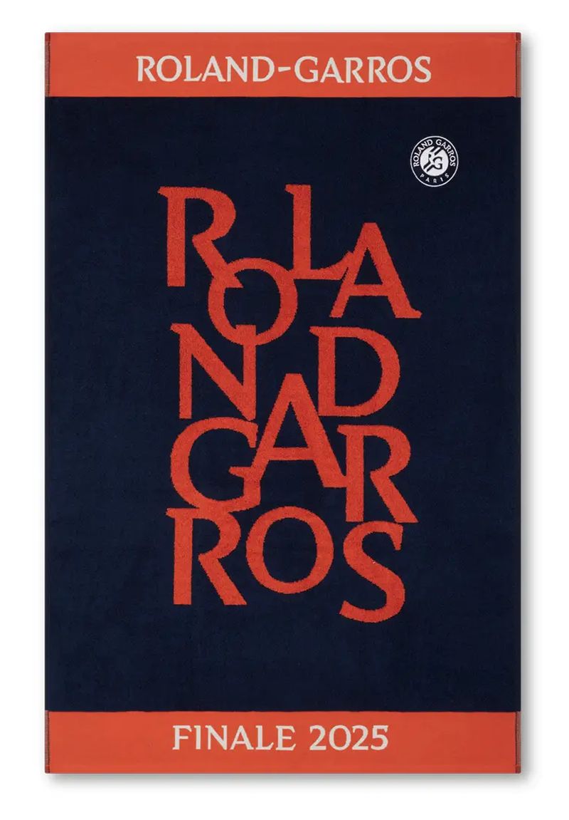 Roland Garros Final 2025 Towel - navy