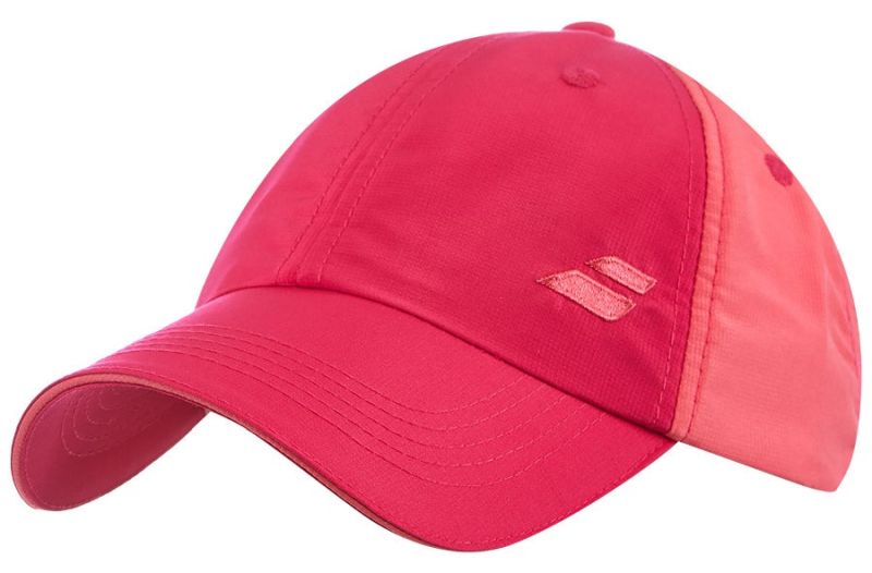 Babolat Basic Logo Cap Junior - red rose