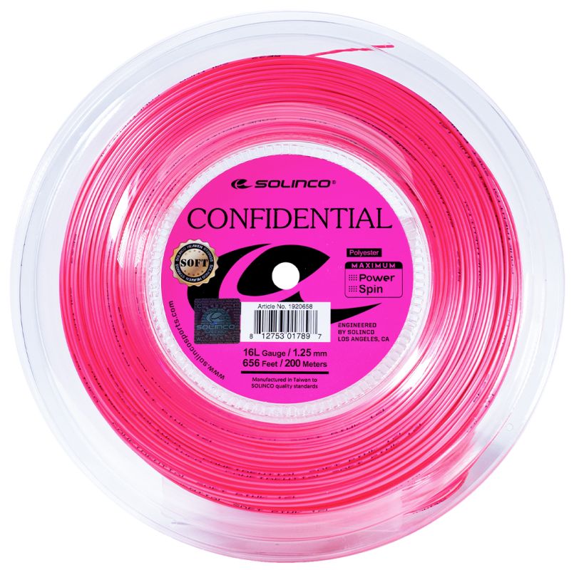 Solinco Confidential Soft (200m) - pink