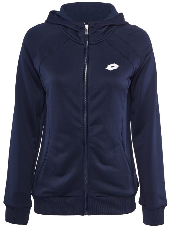 Lotto Squadra W Sweat FZ HD PL - navy blue