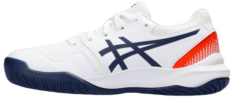Asics Gel-Resolution 9 GS - white/blue expanse