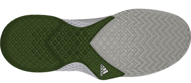 Adidas Adizero Club - grey one F17/legend earth/tech olive
