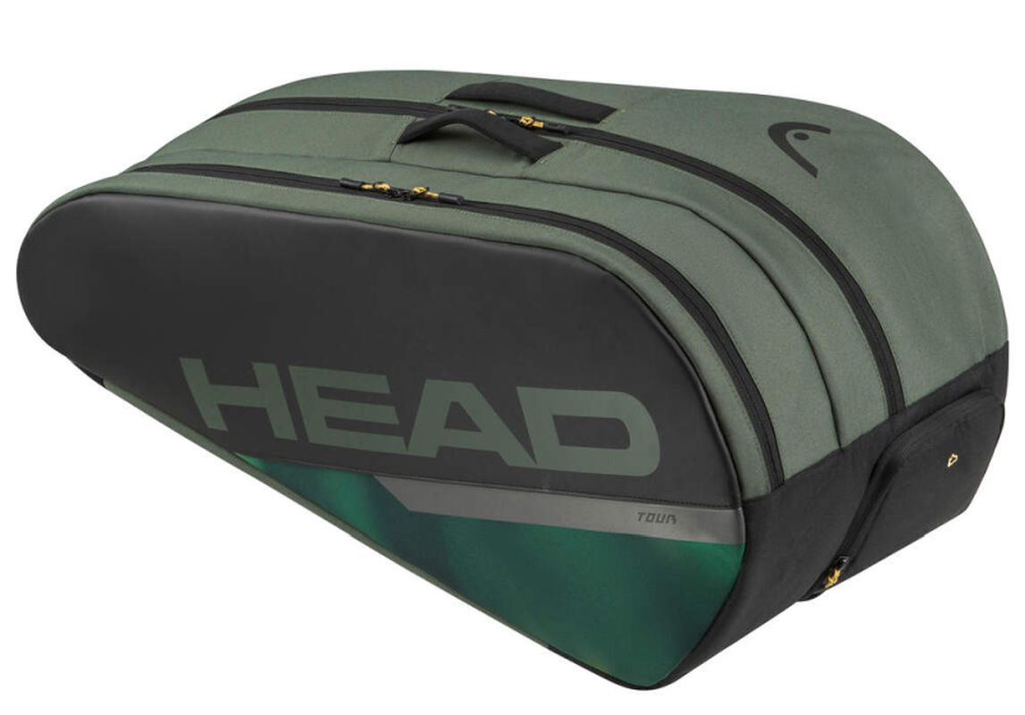 Head Tour Racquet Bag L - thyme/banana